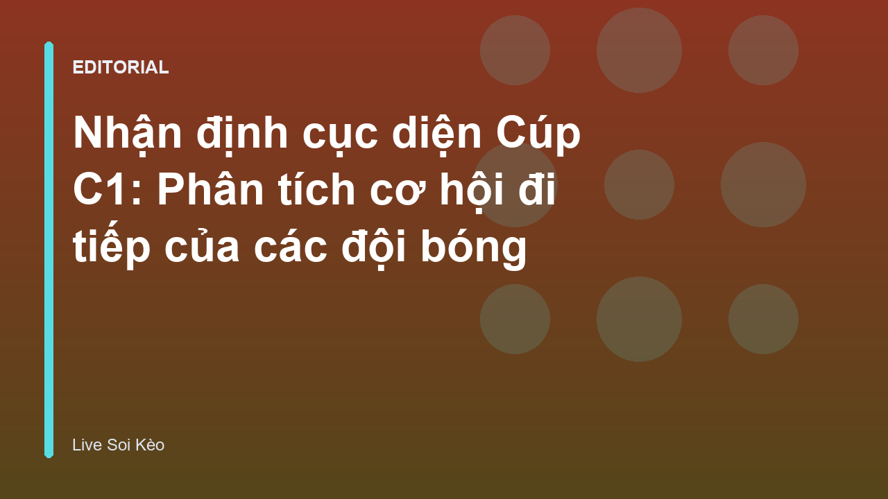 Cục diện bảng đấu Cúp C1 Champions League